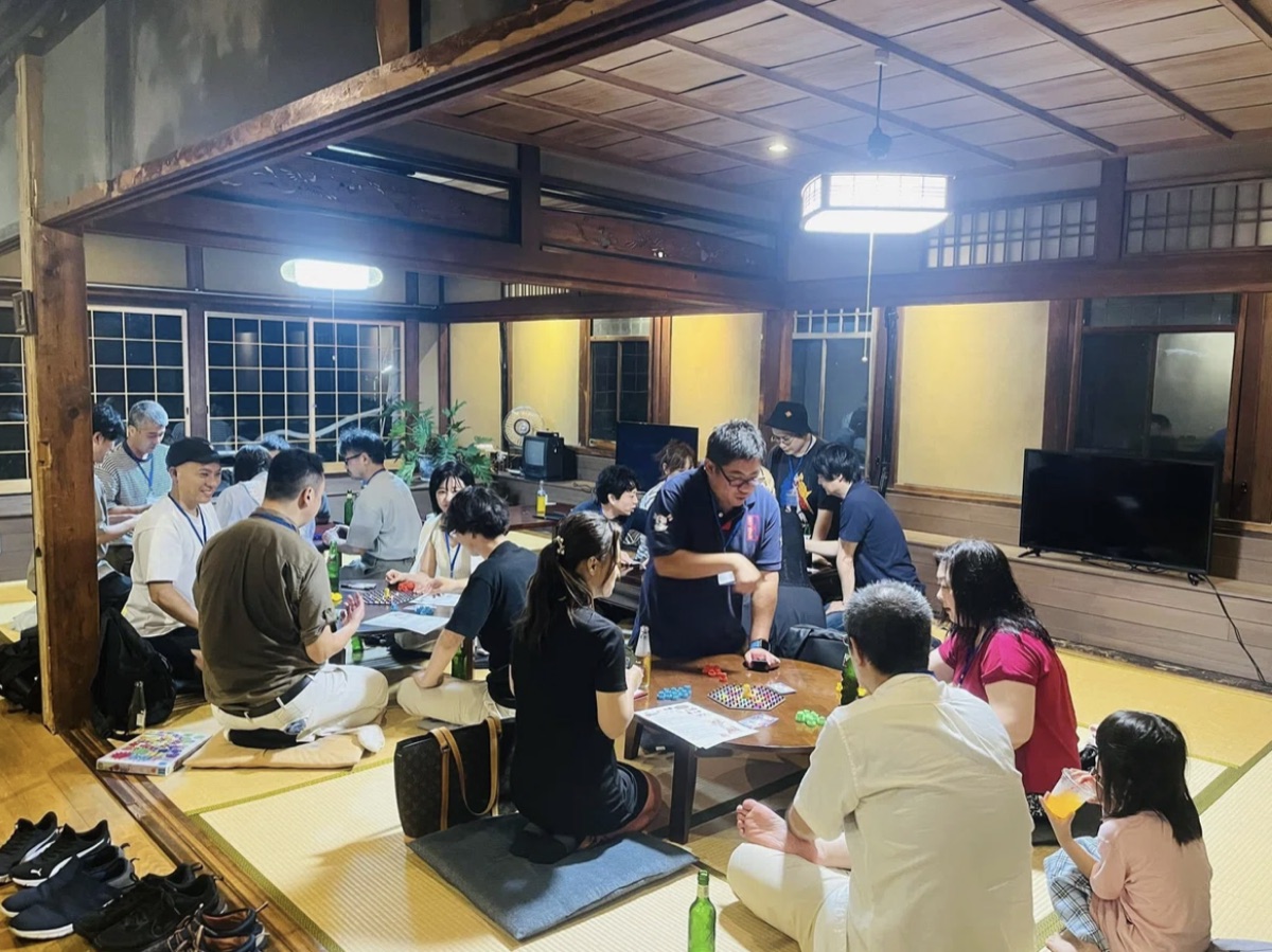 オリジナルボードゲーム体験会 in 京都の様子