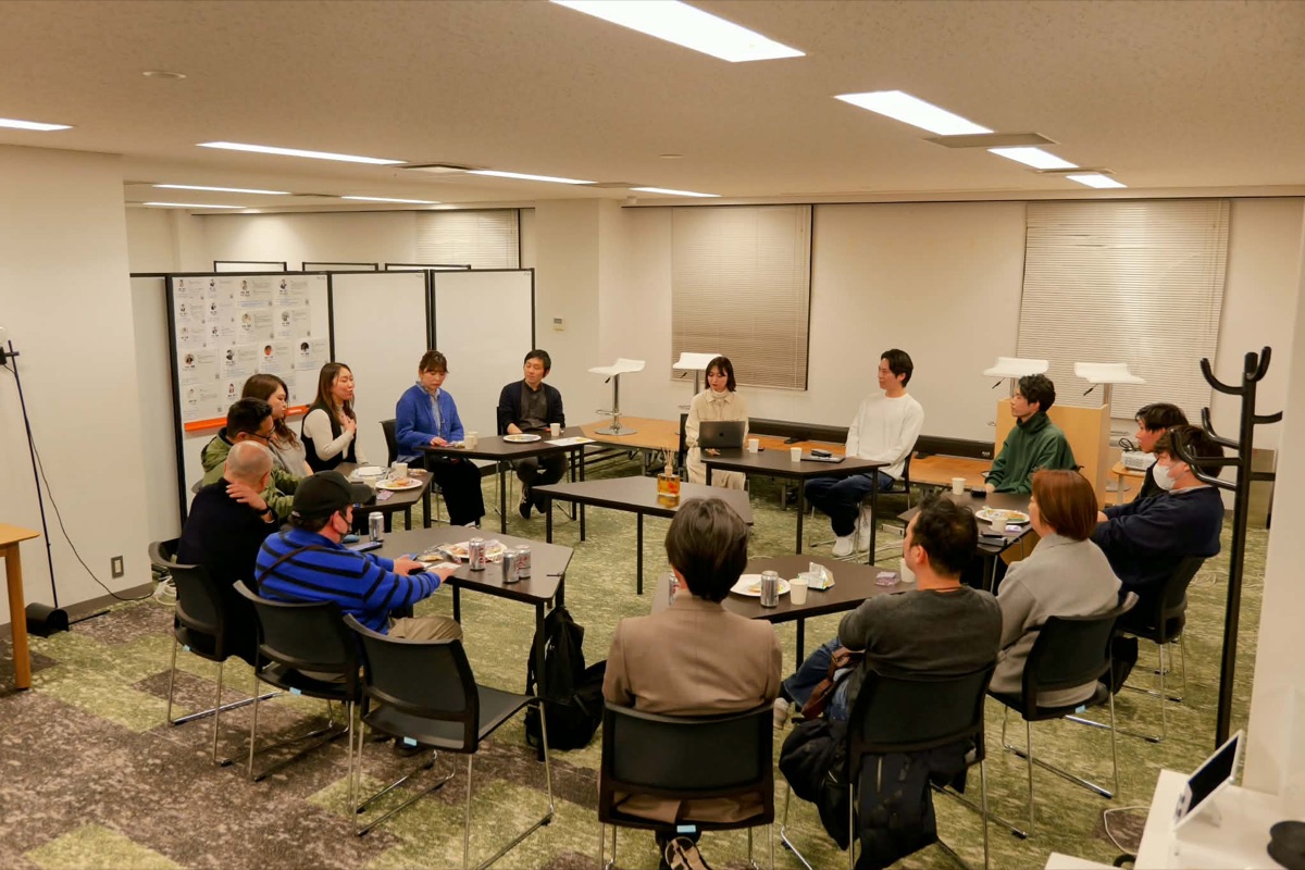 越境きっかけナイトの様子